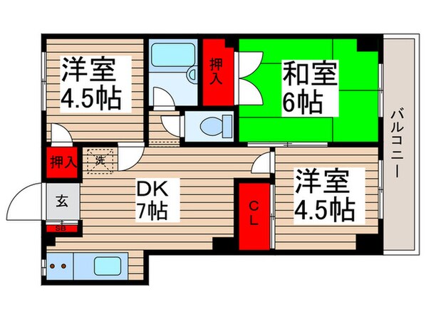 メゾン平成アネックスの物件間取画像